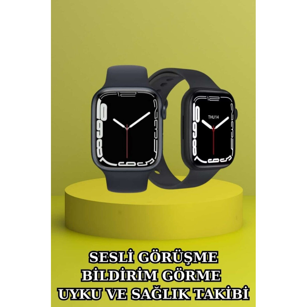3.Nesil TWS Bluetooth Kulaklık ve Dokunmatik Ekran Akıllı Saat Sesli G