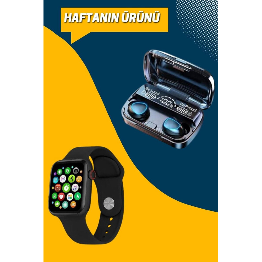 Kaliteli Akıllı Saat ve Kaliteli Bluetooth Kulaklık ANC Özelliği Uzun 
