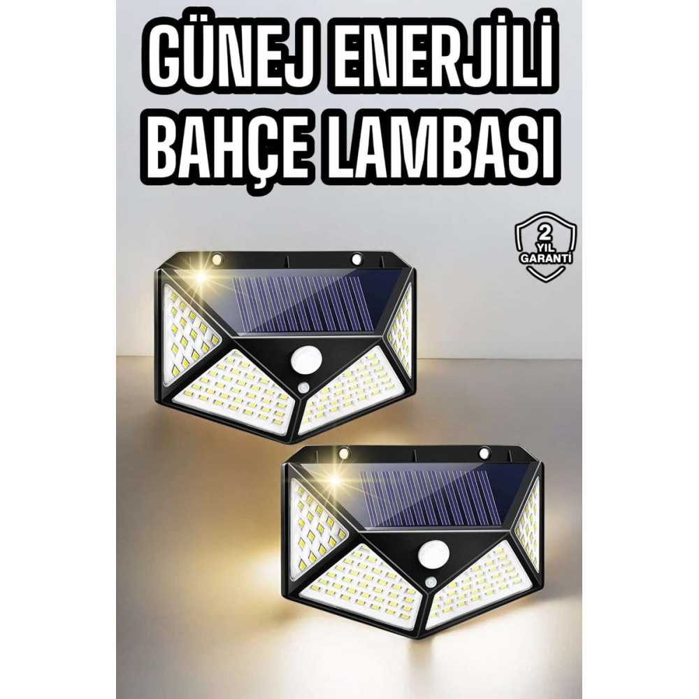 Bahçe Havuz Güneş Enerjili Solar Işıklandırma Sensörlü Bahçe Aydınlatm