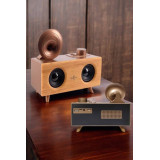 Bluetooth Hoparlör Ahşap Klasik Retro Gramofon Bluetooth Müzik Kutusu