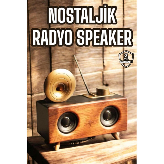 Görünümlü Bluetooth Bağlantılı Speaker