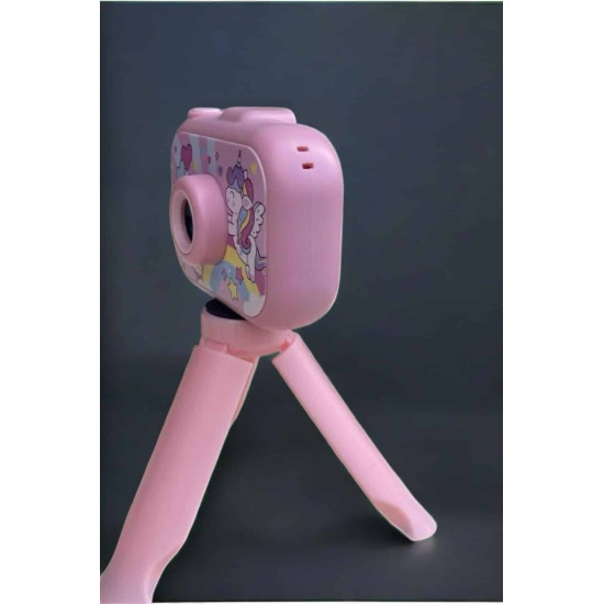 Ayaklı Mini Fotoğraf Makinesi Çocuk Için Eğitici Video Kamera
