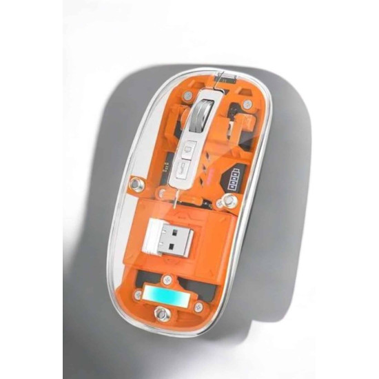Kablosuz Mouse Fare 5.0 Bluetooth Bağlantılı USB Girişli