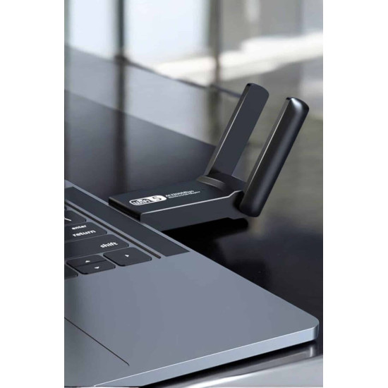 Wifi Adaptör Çift Bantlı Kablosuz Wifi Adaptörü