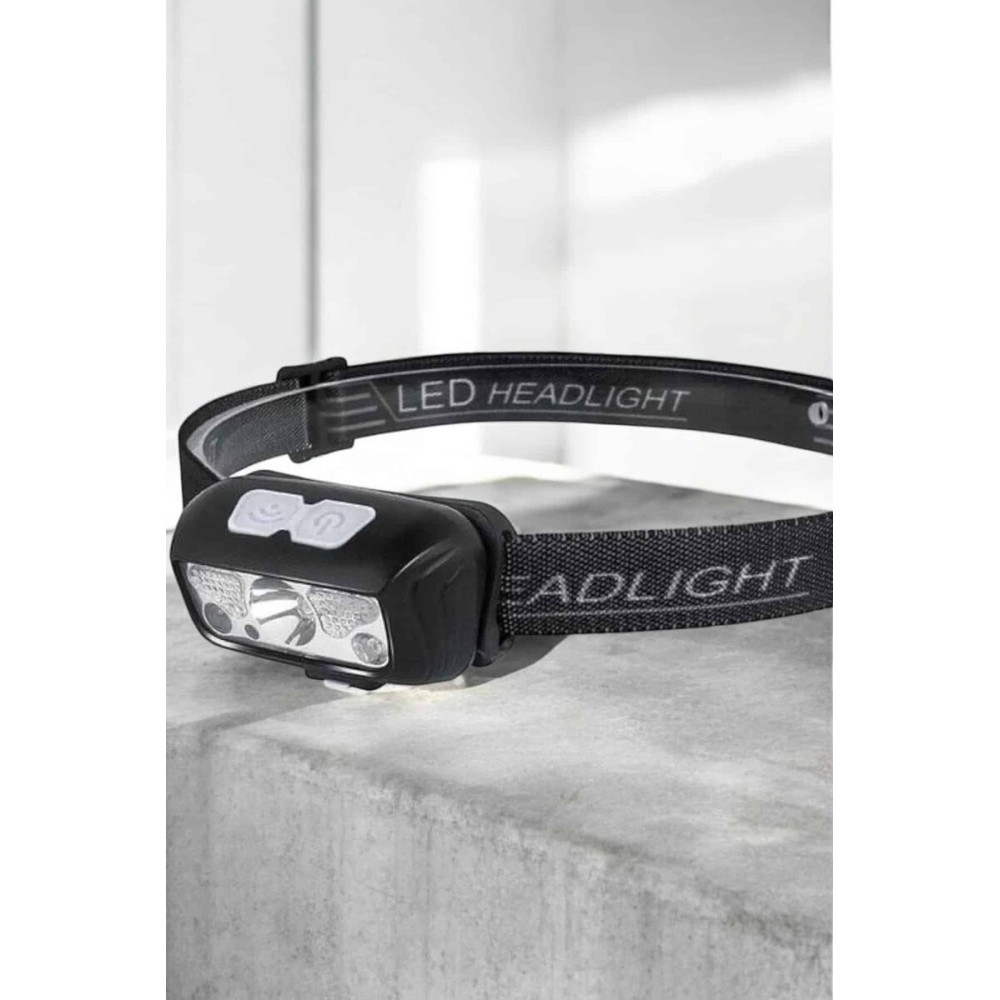 Kafa Lambası Kamp Lambası Sensörlü Şarjlı Ayarlanabilir