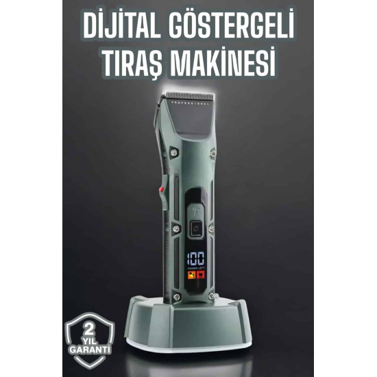 Tıraş Makinesi Uzun Pil Ömrü Şarjlı Günlük Tıraş Makinesi