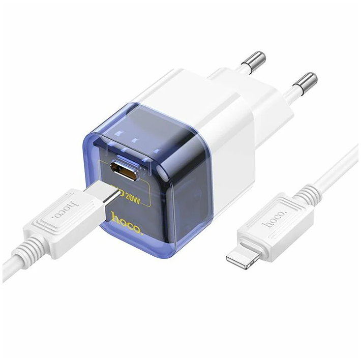 HOCO C131A Platinum PD30W+QC3.0 Girişli Hızlı Şarj Başlığı Ve Type-C T