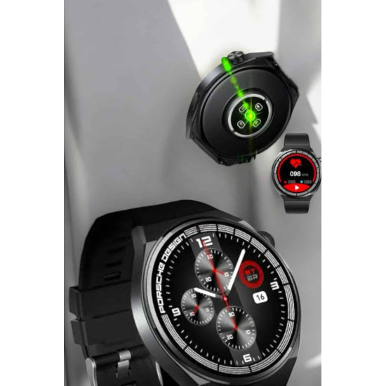 Saat Bluetooth Bağlantılı Amoled Ekran Uyku ve Sağlık Takibi