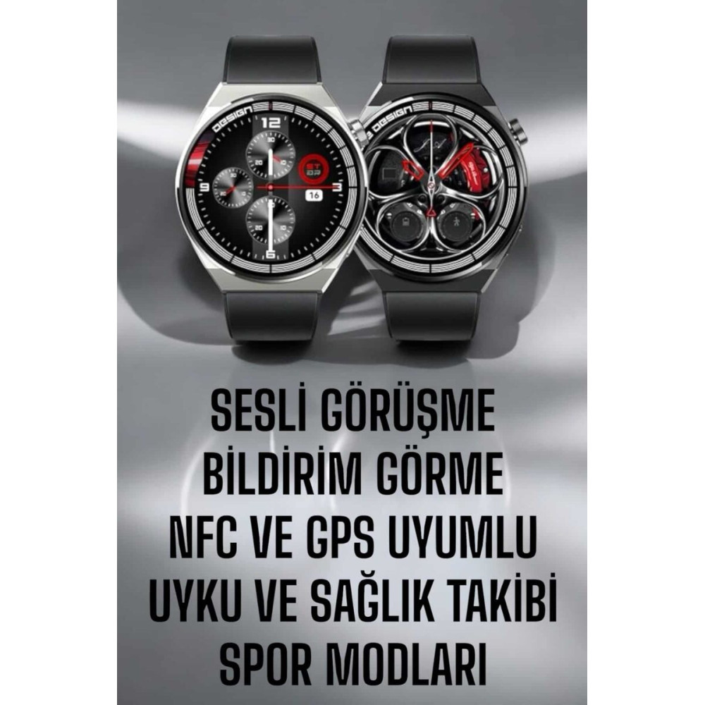Saat GPS VE NFC Özelliği Sesli Görüşme Dokunmstik Ekran