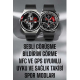 Saat GPS VE NFC Özelliği Sesli Görüşme Dokunmstik Ekran