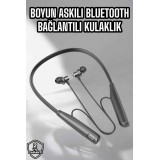 Boyun Bantlı Bluetooth Kulaklık Yüksek Ses Kaliteli 100 Saat Kulaklık
