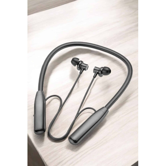 Boyun Askılı Bluetooth Kulaklık Uzun Şarj Süreli Dijital Göstergeli Ka