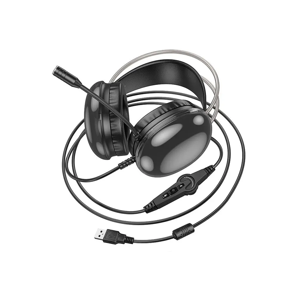 HOCO W109 Plus Rich USB7.1 Gaming Kulaküstü Kulaklık