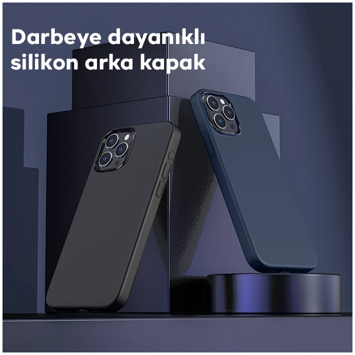 HOCO Pure Series iPhone 15 Pro Manyetik Silikon Kılıf