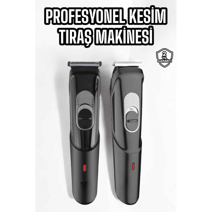 Sakal Lazer Epilasyon Öncesi Tüy Kısaltma Makinesi Unısex 4 Taraklı