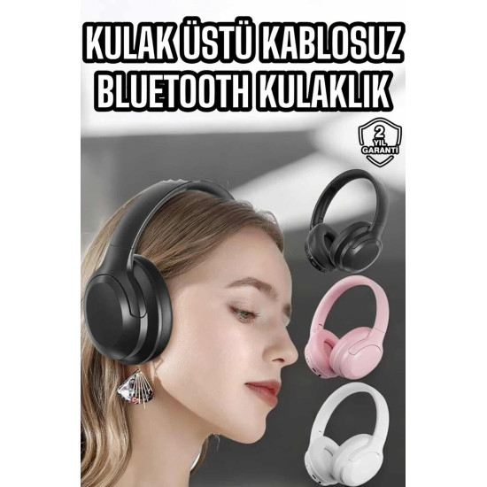 Ekranlı ve SD Kart Destekli Bluetooth 5.3 Boyun Bantlı Kulaklık