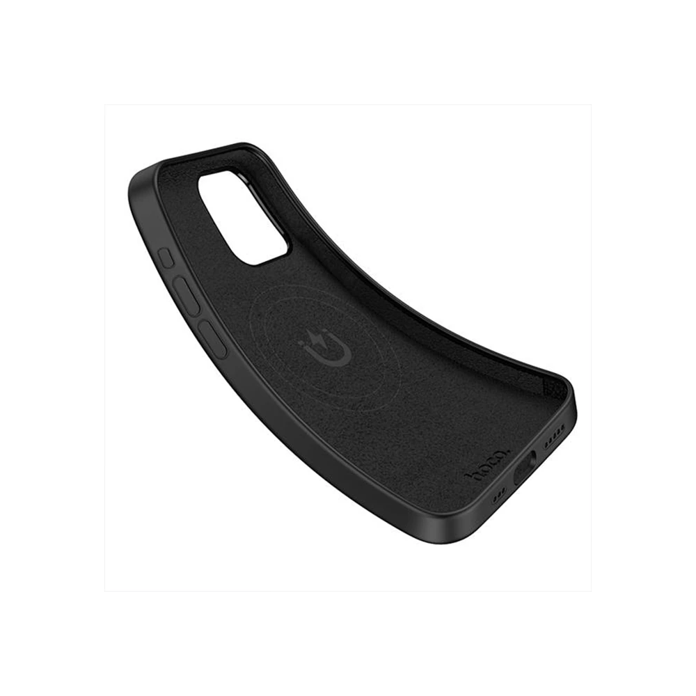 HOCO Pure Series iPhone 15 Pro Manyetik Silikon Kılıf