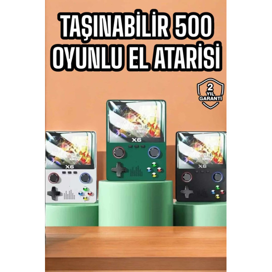 Şarjlı El Atarisi 3.5 İnç Ekran Kitap Okuma Müzik Dinleme Ve Video İzl