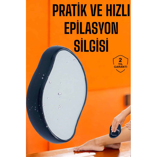 Crystal Eraser Epilasyon Aleti Tüy Silgisi Tüy Alıcı Kristal Epilatör 