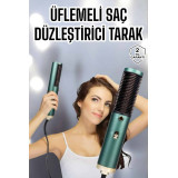 Fön Tarak Saç Düzleştirici Üflemeli Fön Makinesi Sıkı Dişli Taşınabili