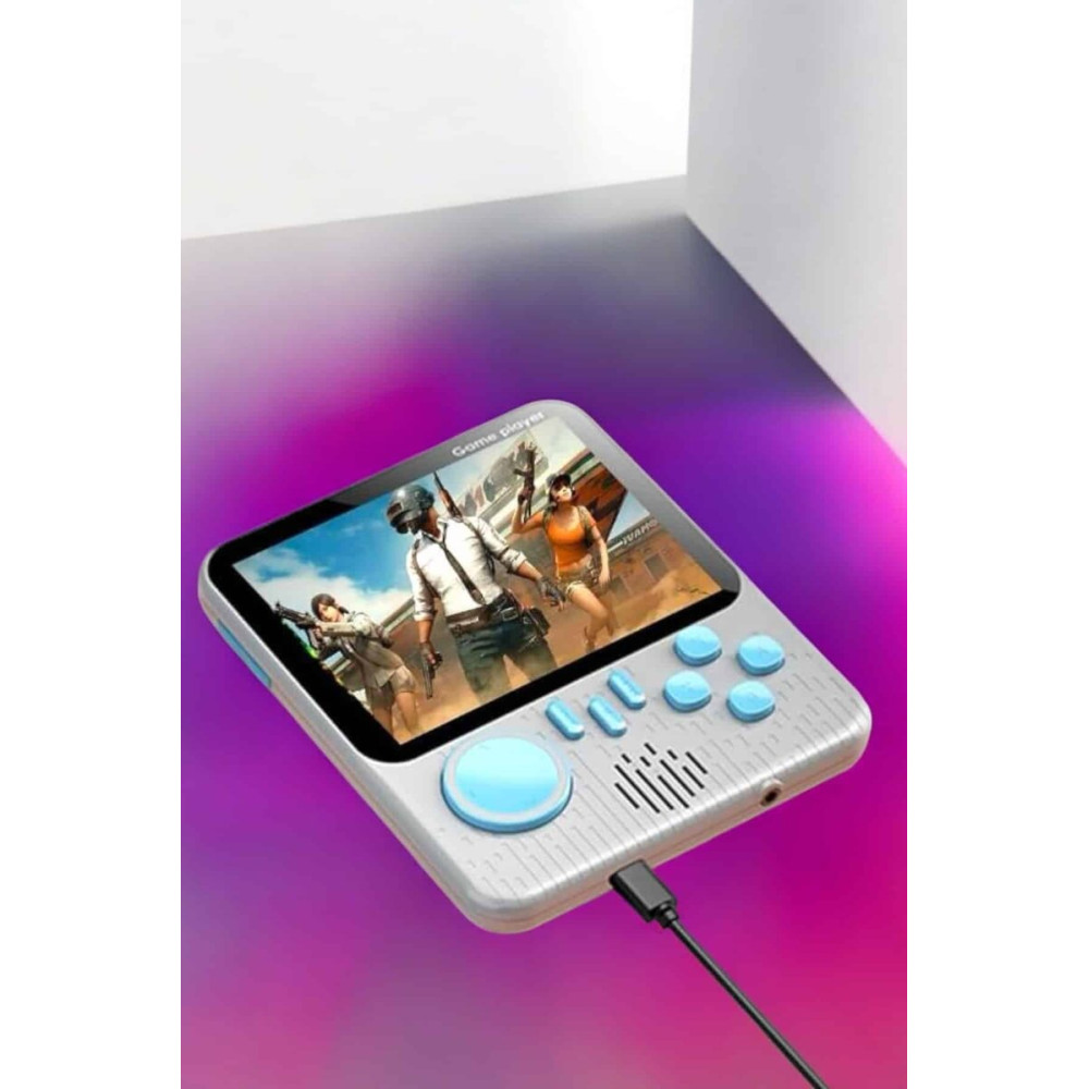 El Atarisi 3.5 inç Ekran Çift Konsol 666 Adet Retro Oyun Gamepad