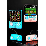 El Atarisi 3.5 inç Ekran Çift Konsol 666 Adet Retro Oyun Gamepad