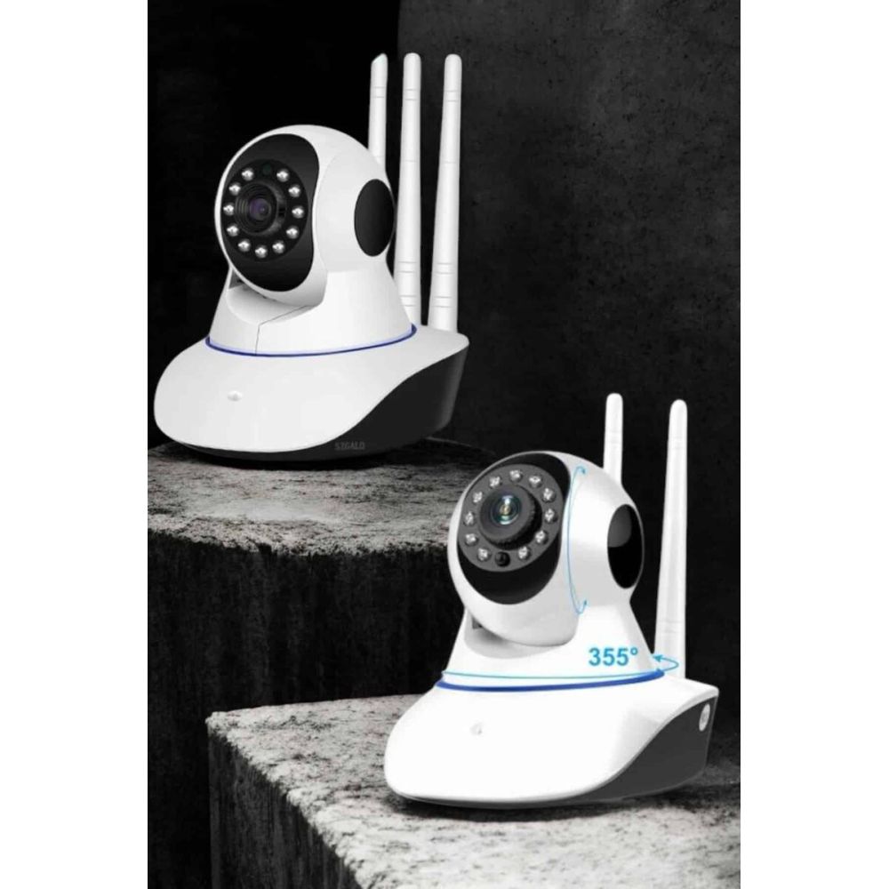 Wifi Kamerası Çift Yönlü Bebek Güvenlik Kamerası Gece Görüşlü