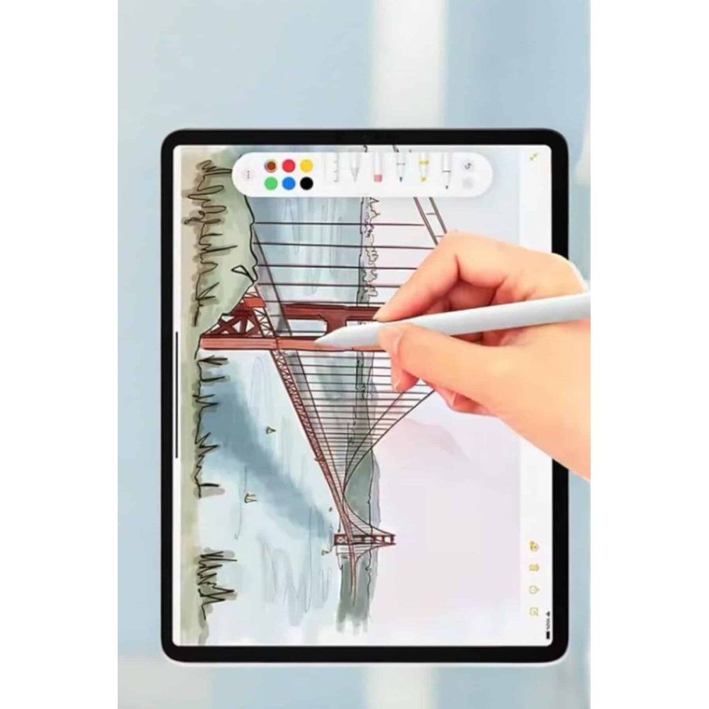 Tablet Kalemi iOS Android Windows Uyumlu Yedek Uçlu Universal Çizim Ka