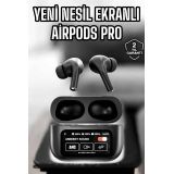 Kablosuz Bluetooth Kulaklık Ekranlı Uzun Şarj Süreli ANC Destekli