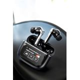 Kablosuz Bluetooth Kulaklık Ekranlı Uzun Şarj Süreli ANC Destekli