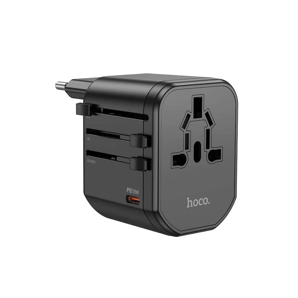 HOCO AC15 20W PD QC 3.0 Hızlı Şarj Universal Priz