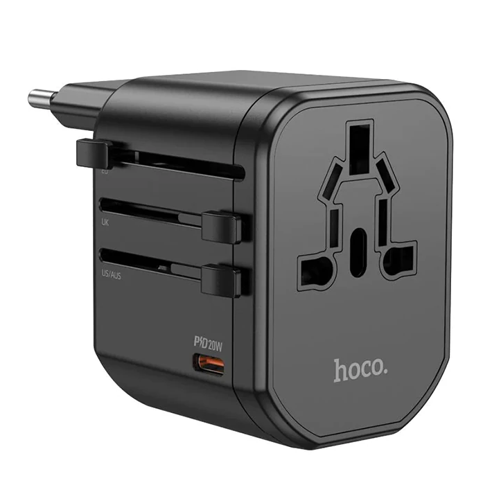 HOCO AC15 20W PD QC 3.0 Hızlı Şarj Universal Priz
