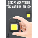 Kamp Işığı Çok Fonksiyonlu Taşınabilir Anahtarlık Kapak Açma Manyetik 