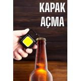 Anahtarlık Çok Amaçlı Mıknatıslı Taşınabilir Işık Led Şarjlı