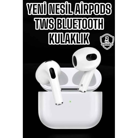 3.Nesil TWS Bluetooth Kulaklık Mikrofonlu ANC Özelliği Dokunmatik Kont