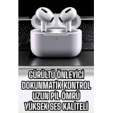 3.Nesil TWS Bluetooth Kulaklık Mikrofonlu ANC Özelliği Dokunmatik Kont