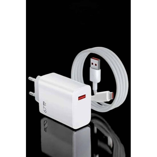 Şarj Aleti Turbo Hızlı 67W Type-C Hızlı Şarj