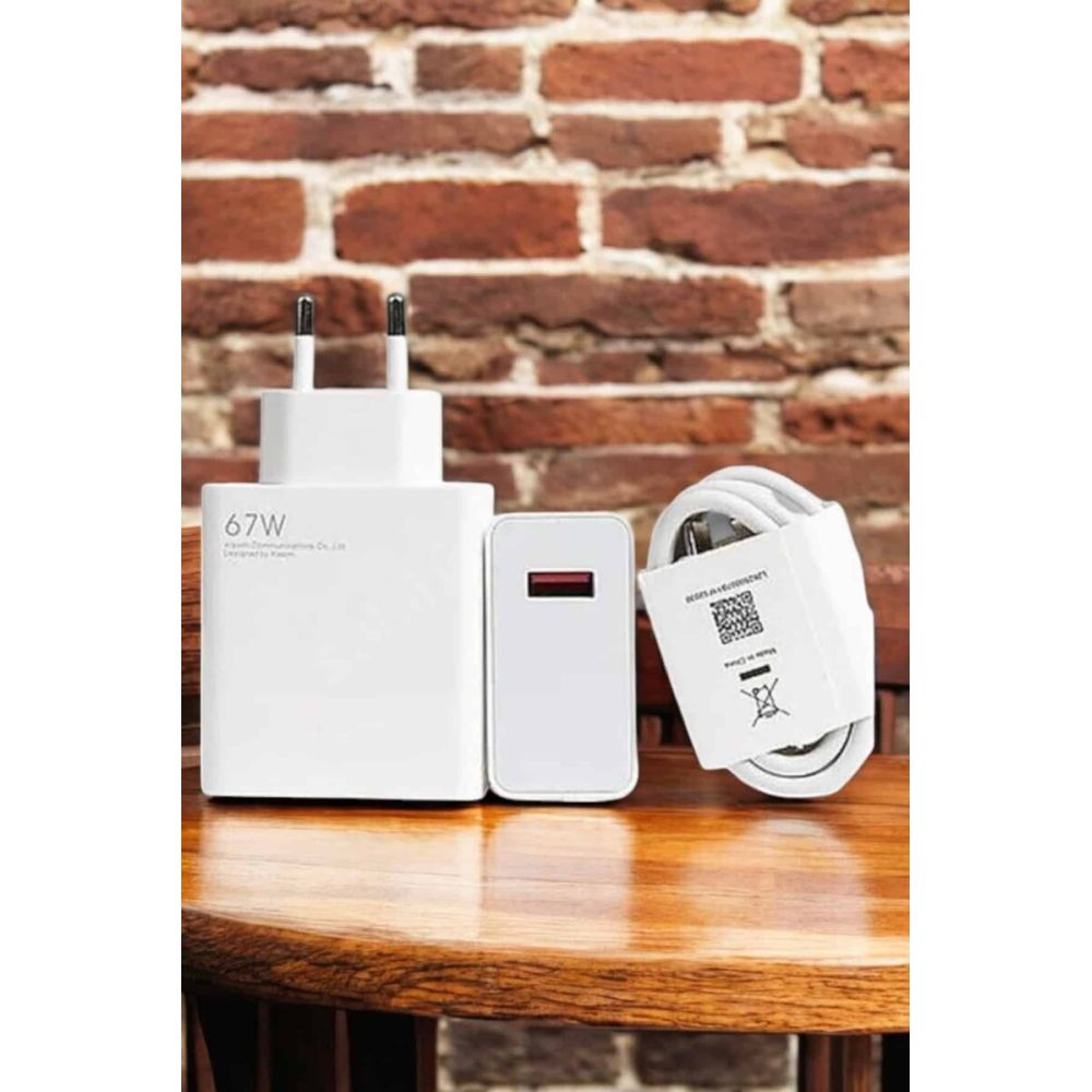 Şarj Aleti Turbo Hızlı 67W Type-C Hızlı Şarj