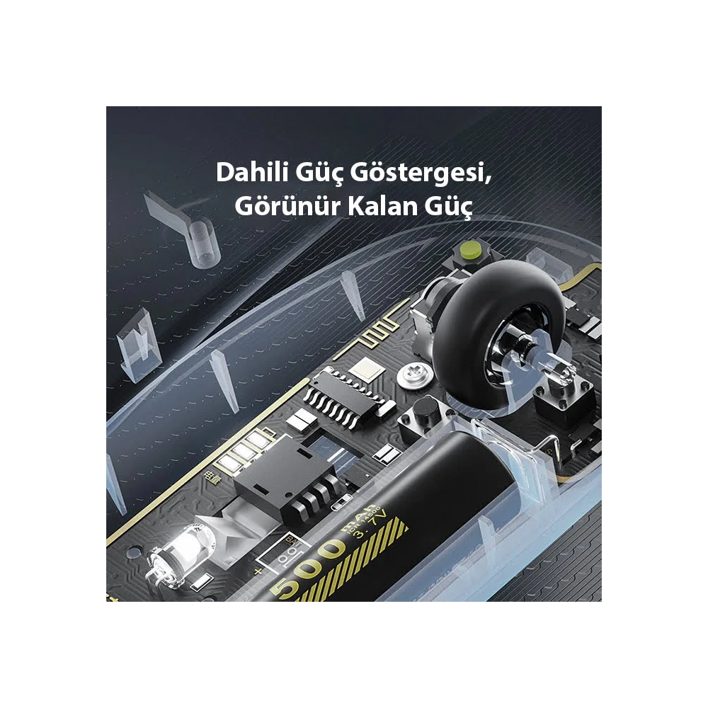 İNPHİC X5 Kablosuz Fare Şarj Edilebilir Sessiz Kullanım 2.4G Transpara