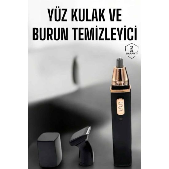 Seyahat Tipi Mini Taşınabilir Siyah Burun Kulak Yanak Kıl ve Tüy Temiz