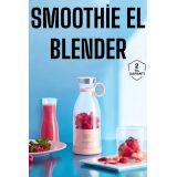 Blender Bardak Blender Şarjlı Taşınabilir Meyve Sıkcağı Smoothie
