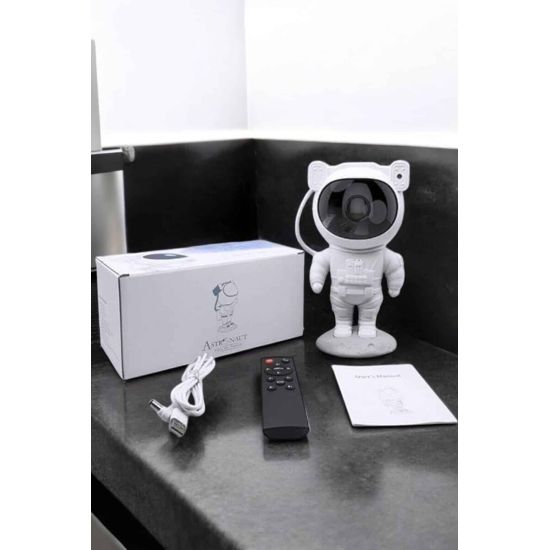 Astronot Görünümlü Projeksiyon Speaker Taşınabilir
