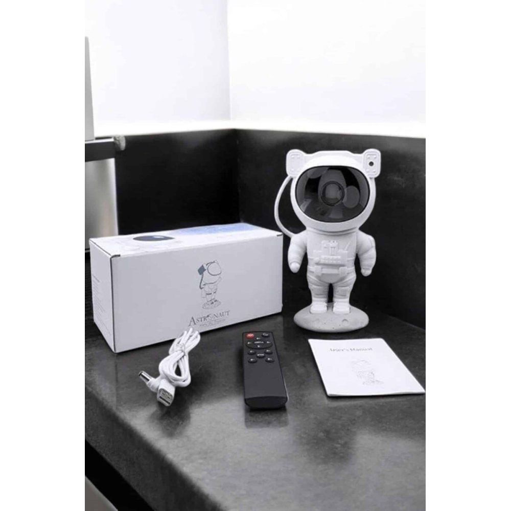 Astronot Görünümlü Projeksiyon Speaker Taşınabilir