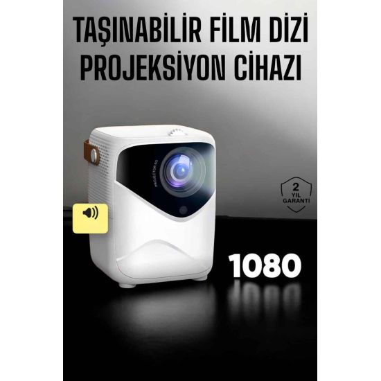 Taşınabilir Android Projeksiyon Wifi Destekli 4K Multimedia Tabanlı Ev