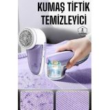 Tiftik Temizleme Makinesi USB Şarjlı Tüy Toplayıcı Kablosuz