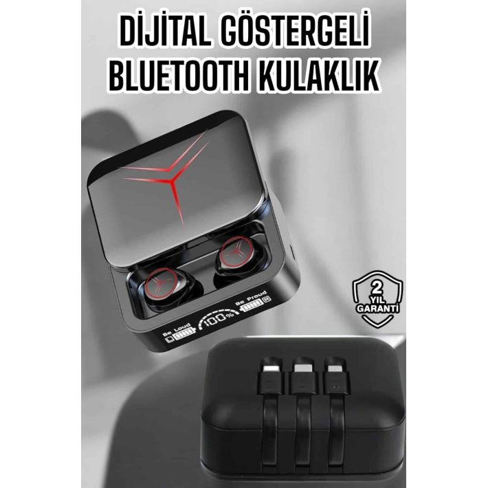 Bluetooth Kulaklık Bluetooth Bağlantılı Powerbankli Yeni Nesil Kulaklı