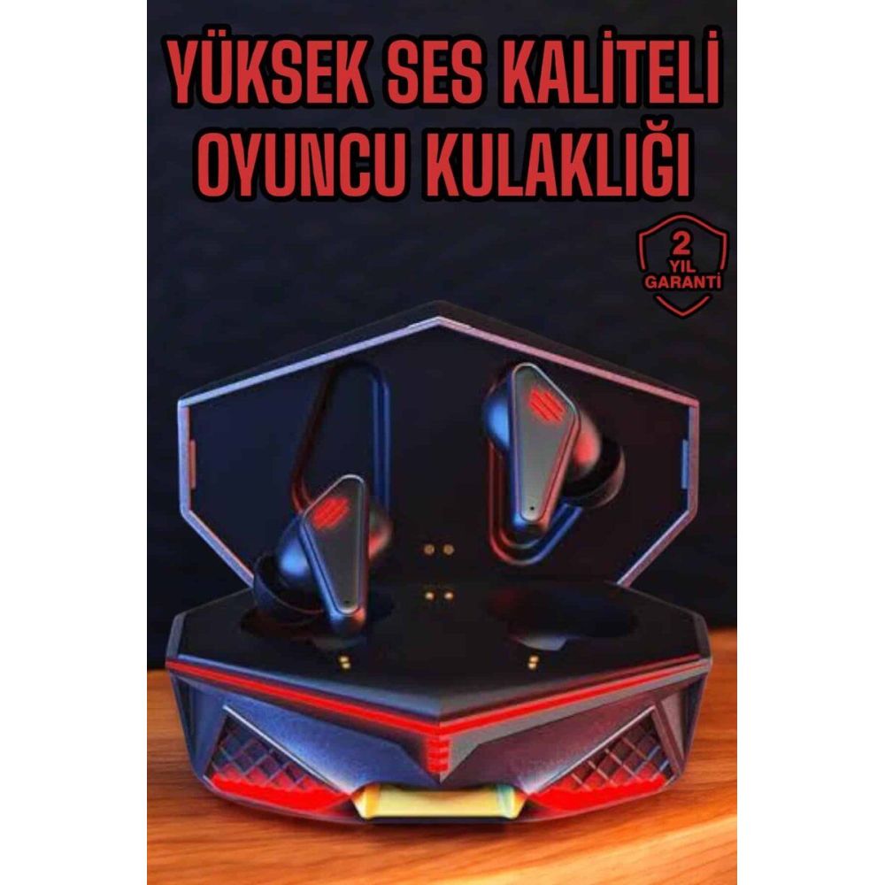 Yeni Nesil Oyuncu Kulaklığı Gürültü Önleyici Uzun Pil Ömrü Bluetooth B