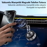 ALLY X91 Manyetik Vakumlu Araç Telefon Tutucu Ayna-Cam-Araba Magsafe A