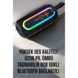 Çevreleyen Sesli RGB Destekli Kablosuz Taşınabilir Hoparlör