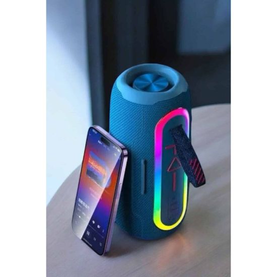 Çevreleyen Sesli RGB Destekli Kablosuz Taşınabilir Hoparlör